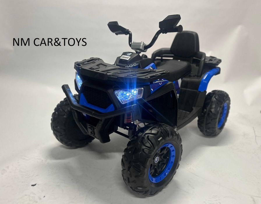 Quad GIGANT Auto na akumulator 180W 4x4 Pojazd Miękkie koła Pilot