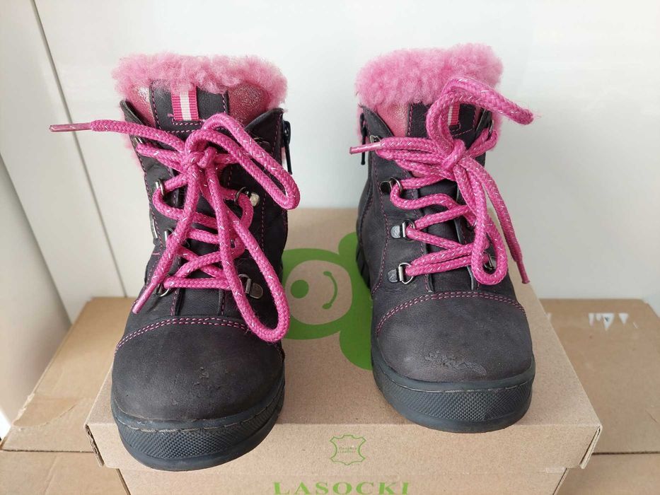 Buty zimowe ocieplane Lasocki rozm, 25
