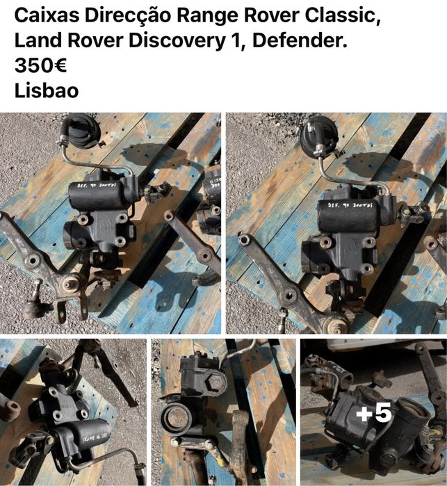 Peças Land Rover Discovery 1, 200 e 300 tdi