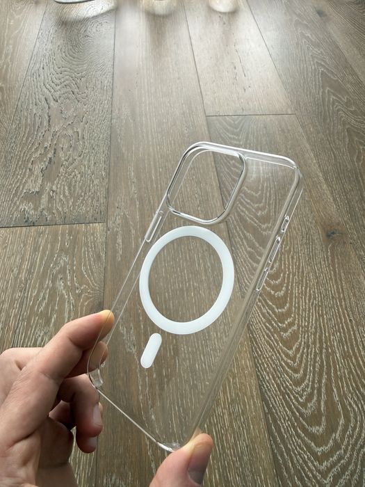 Оригінальний чохол Iphone Clear Case with  MagSafe 15 Pro