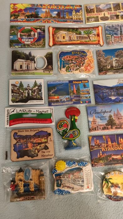Magnesy na lodówkę Polska i zagranica