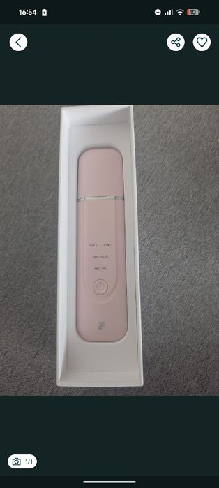 Inface ultrasonic ionic cleaner