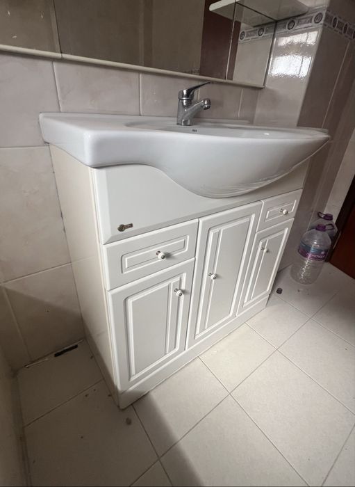 ROCA**Móvel Gaveta+Lavatório*Espelho*prateleiras*Bidé*Torneiras