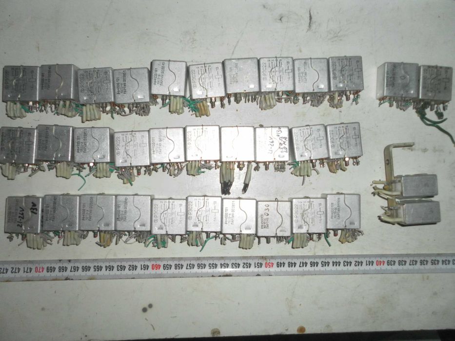 Реле РЭС, РЭН, РПУ, тумблер, ПМЕ211, ПМА310, АП50Б, АЕ2056, лампа КМ