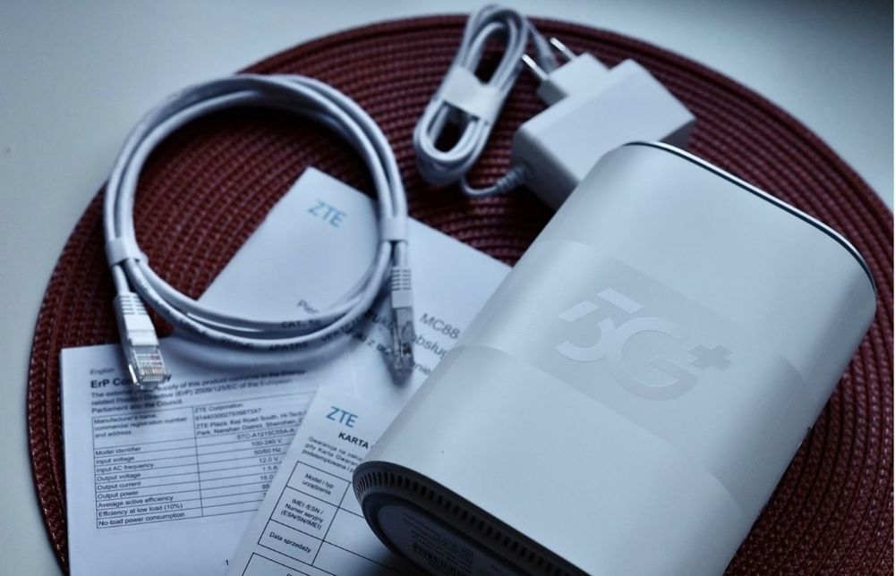 router ZTE mc888 LTE , 5G Ultra ,pasmo C