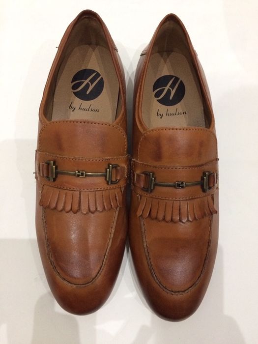 Лоферы Hudson 40 туфли Loake grenson кожа alden мокасины cheaney