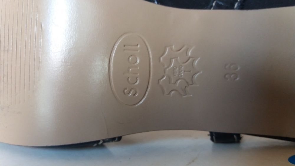 Sapato/Sandália, Dr Scholl (36/37) - NOVOS - nunca usados - pele preta