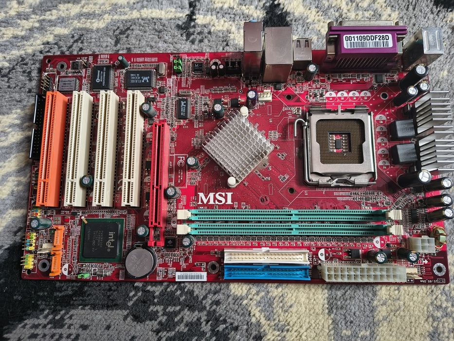 Msi LGA775 + AGP + DDR1