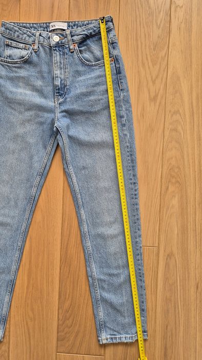 Zara spodnie jeansowe jeansy 36