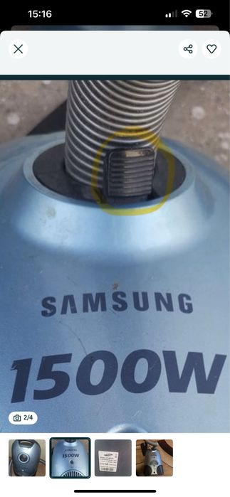 Пилесос самсунг з мішком