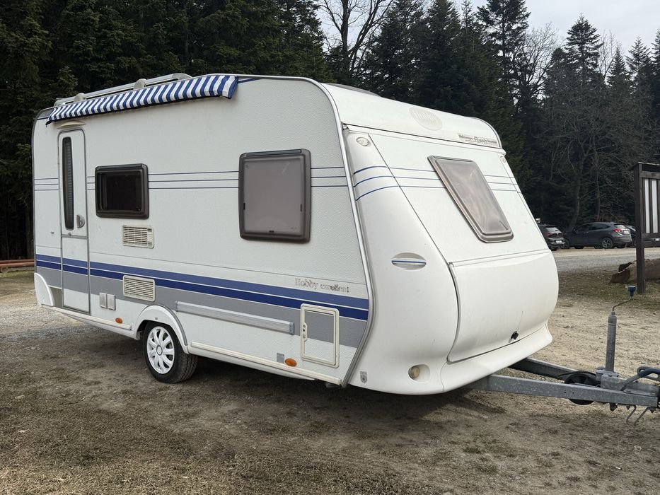 Przyczepa kempingowa  hobby 1200 dmc 2007 rok mozliwa zamiana bus