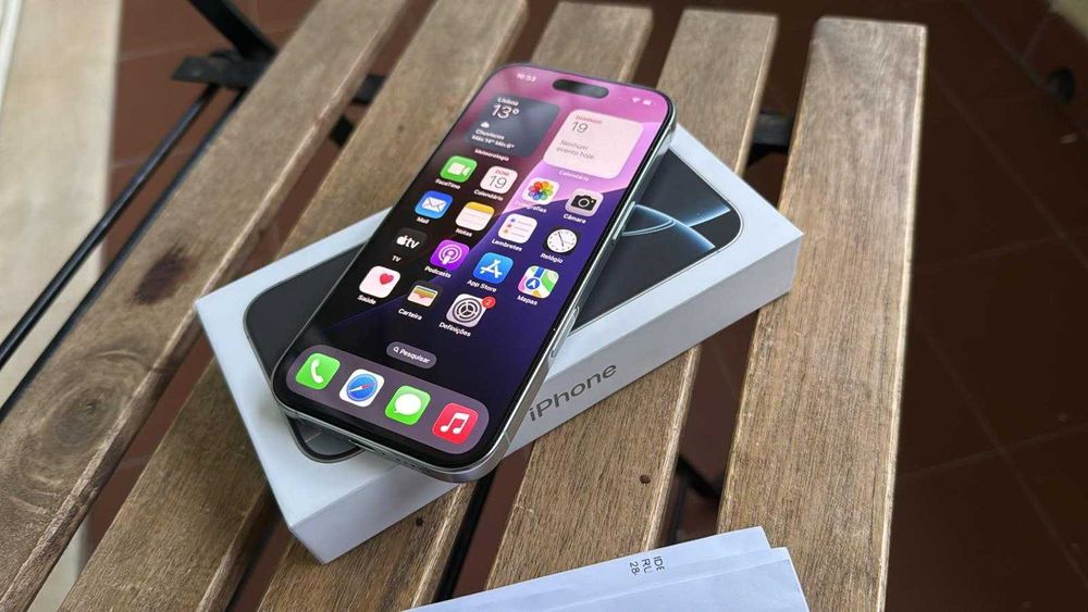 Vendo iPhone 16 Pro 128Gb Livre Branco Fatura e Garantia