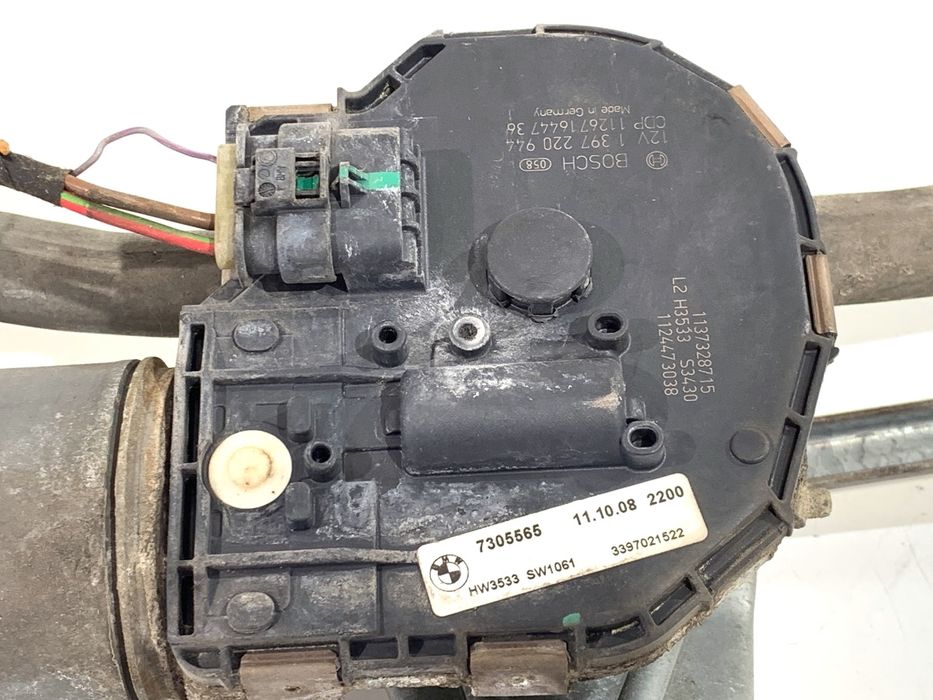 MECHANIZM WYCIERACZEK PRZÓD BMW F07 7305565 09-17 UKŁAD