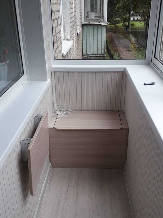 Балкони під ключ: скління, утеплення, розширення, дах! Доставка Монтаж