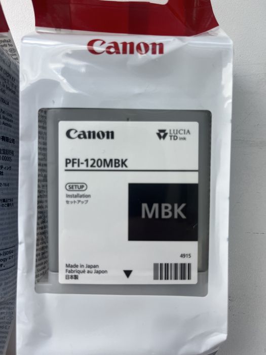оригінальні картриджі Canon PFI-120 (OEM Setup)