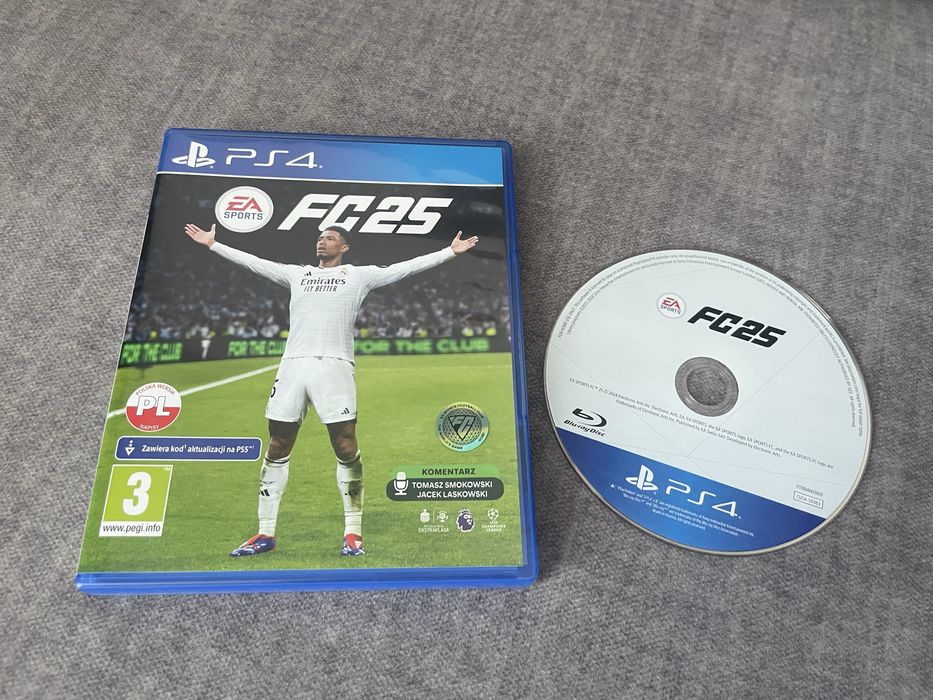 Диск FC 25 на PS4