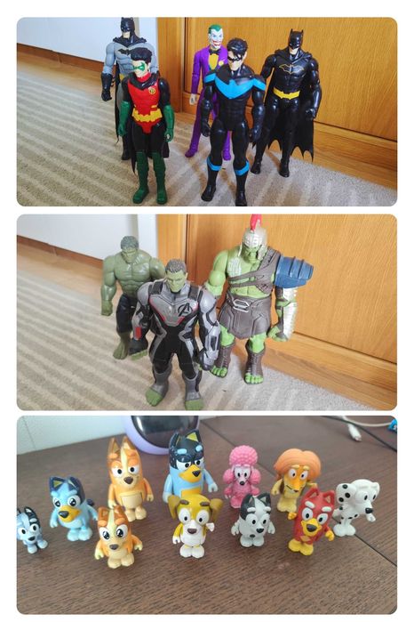 Brinquedos Marvel -  31 Bonecos Oficiais