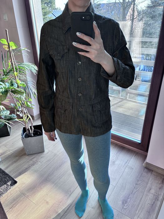Katana koszula ciemny denim grafit Keilbach 38