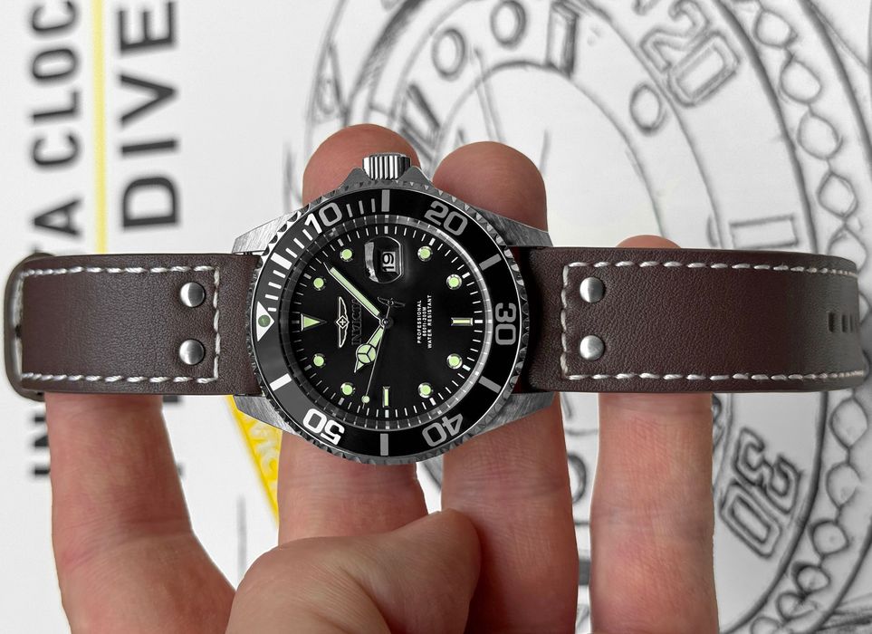 Чоловічий годинник Invicta Pro Diver 22069 43 мм 200 МТ дайверський