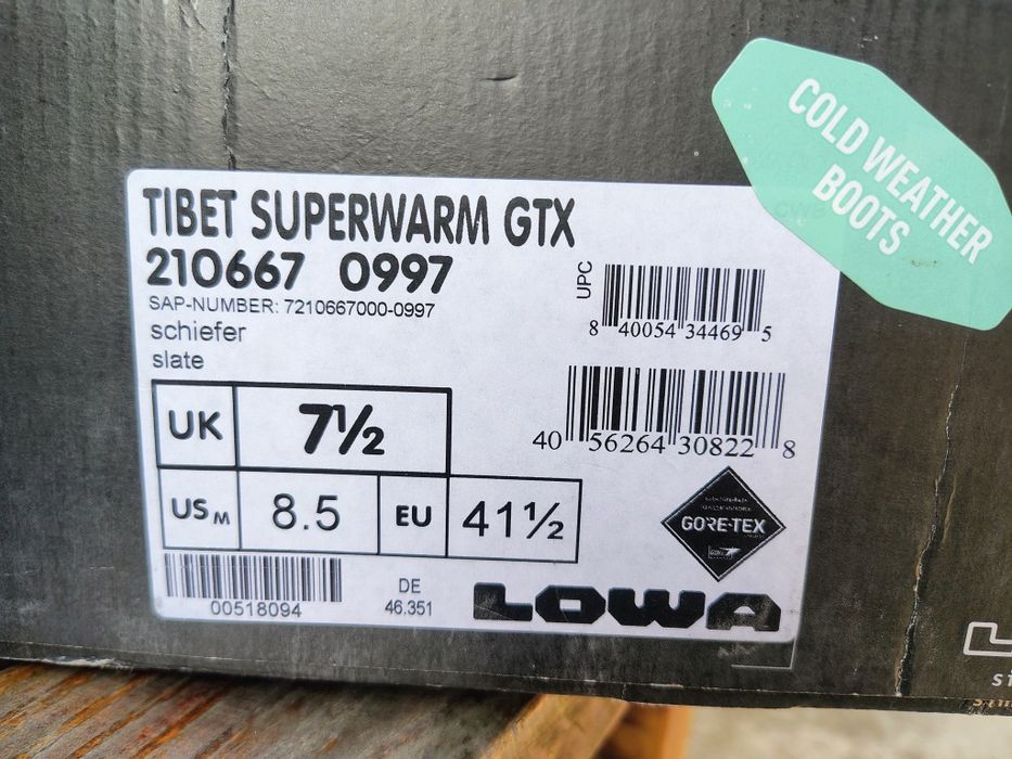 Черевики Tibet Superwarm GTX®