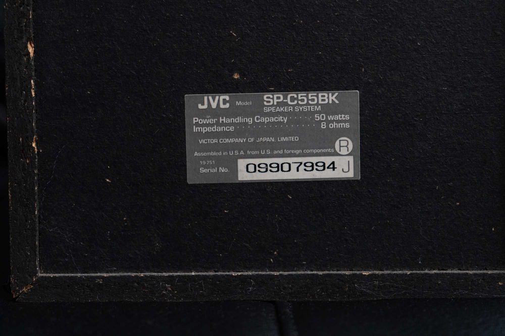 Aparelhagem Stereo Vintage JVC CA-C55BK