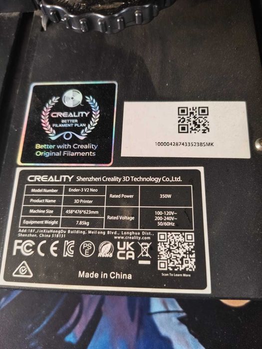 3D принтер Creality Ender 3 V2 Neo