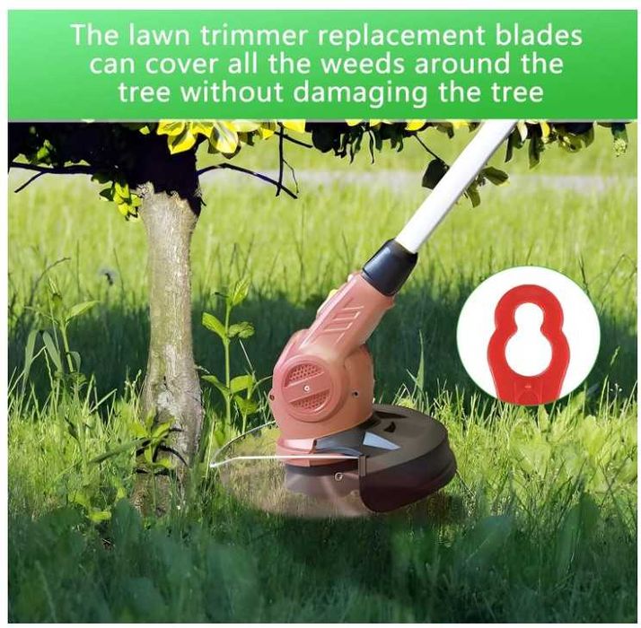 Plastikowe ostrza/noże do podkaszarki 120 sztuk CAINCAY