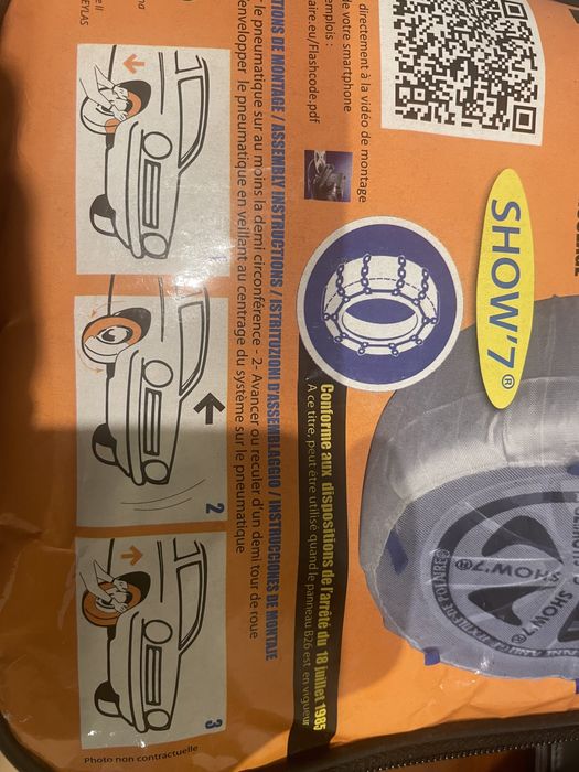 Correntes de neve (meias)