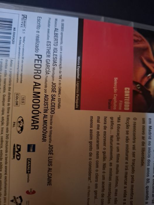 Má Educação - Pedro Almodóvar - cinema espanhol