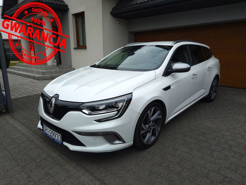Renault Megane Full Led Android/Apple Alcantara Nawi Kamera Znaki Lak. Perła Gwar
