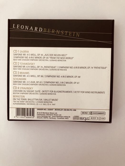 Leonard BERNSTEIN  Chichester Psalms Candide