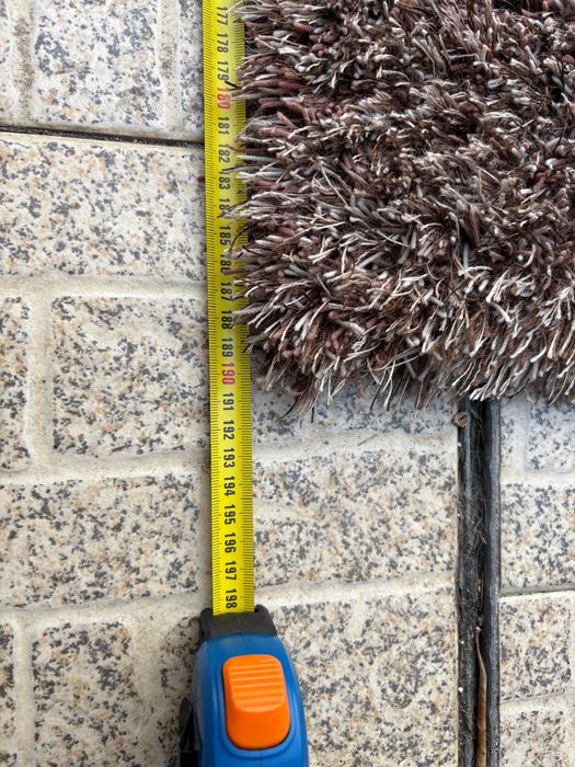 Tapete / carpete castanho/bege 1.90 x 2.95m