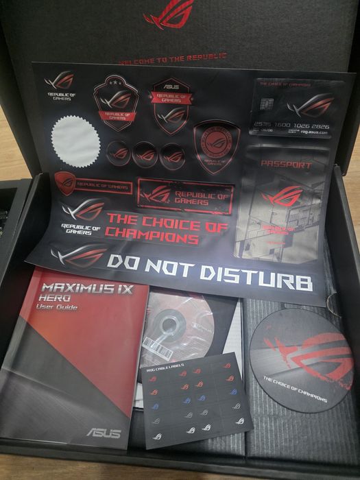 Motherboard Maximus ix hero