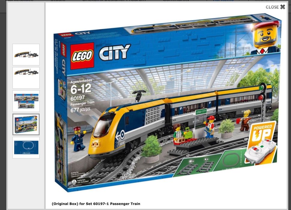 Lego Passenger Train 60197