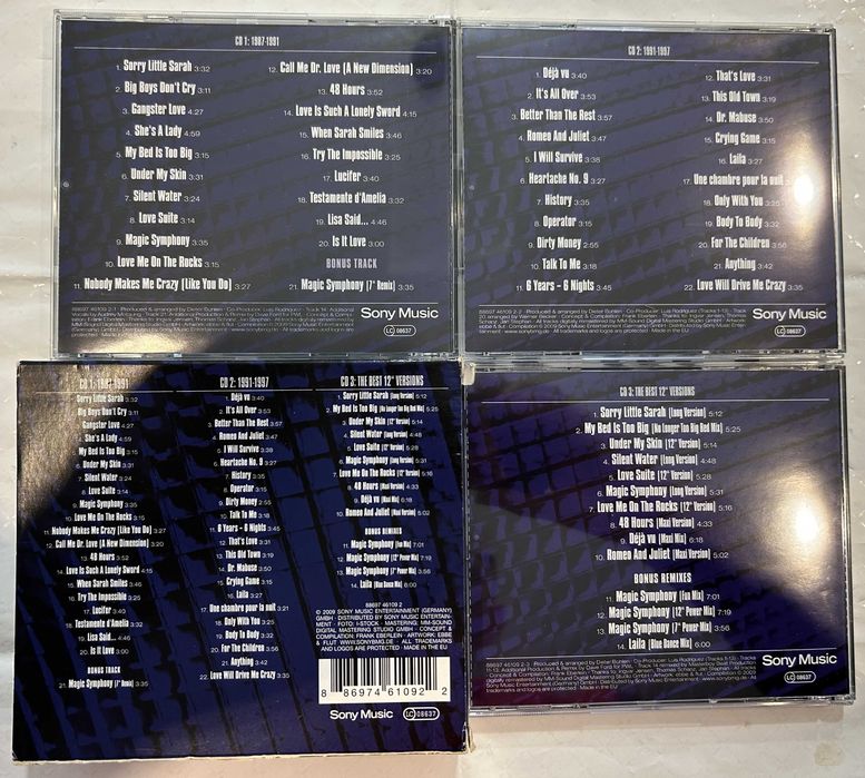 Blue System The Very Best Of Magic Symphonies 3CD Box używana lider Modern Talking