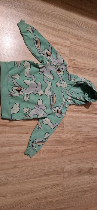 Bluza h&m r.98/104 królik Bugs