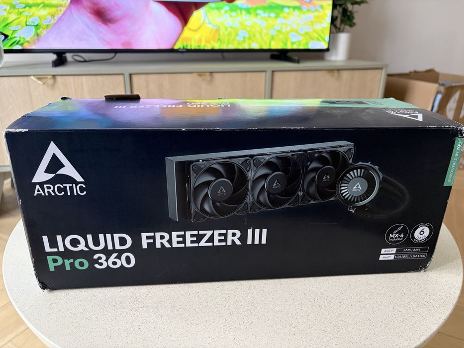 Arctic Liquid Freezer III Pro 360 Black