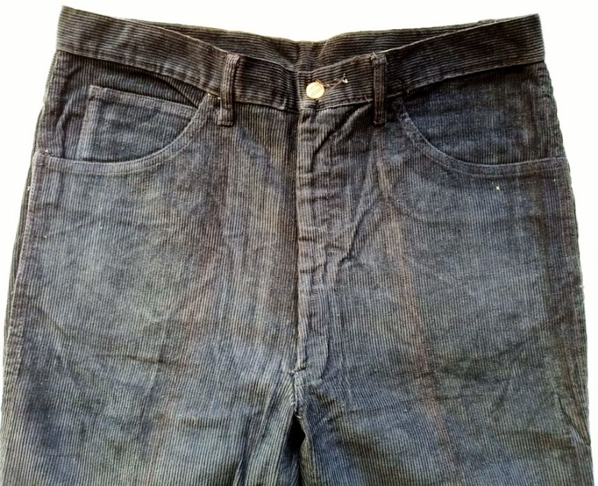 Винтажные вельветовые джинсы TOP W36 U.S.TOP Montana Lee Rifle