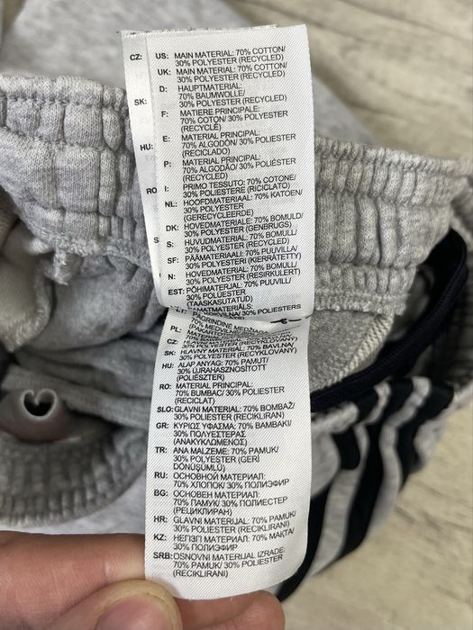 Adidas шорты 11-12 лет 152 см подростковые серые с лого