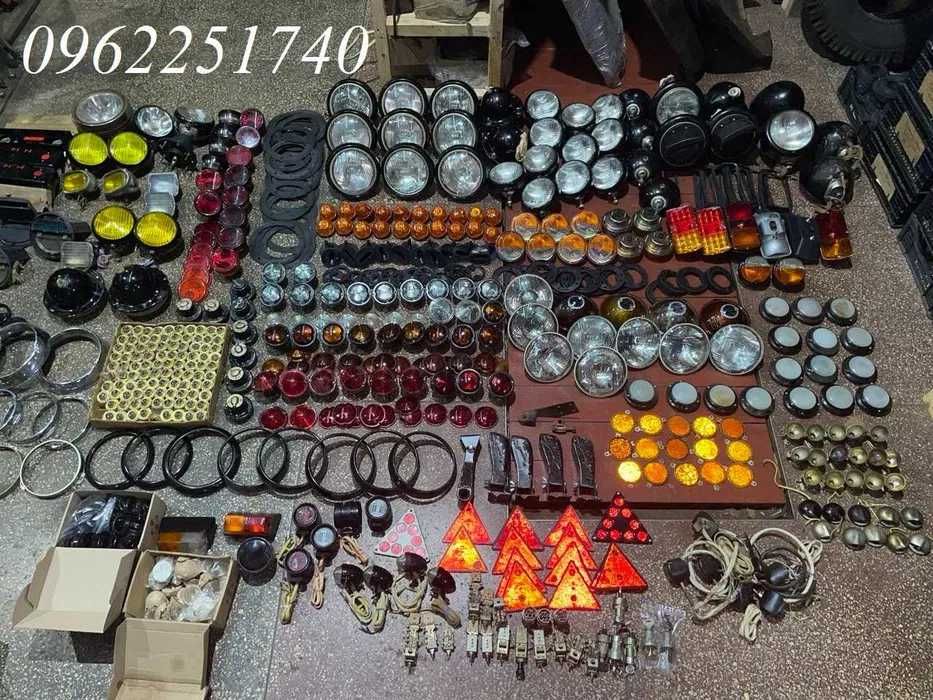 Фари, стопи, габарити, фонарі Газ 53, Газ 66, Газ 3307, Зіл, Уаз, Волга, Камаз