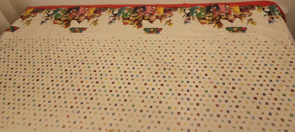 Super Mario Tablecloth429129254338580482