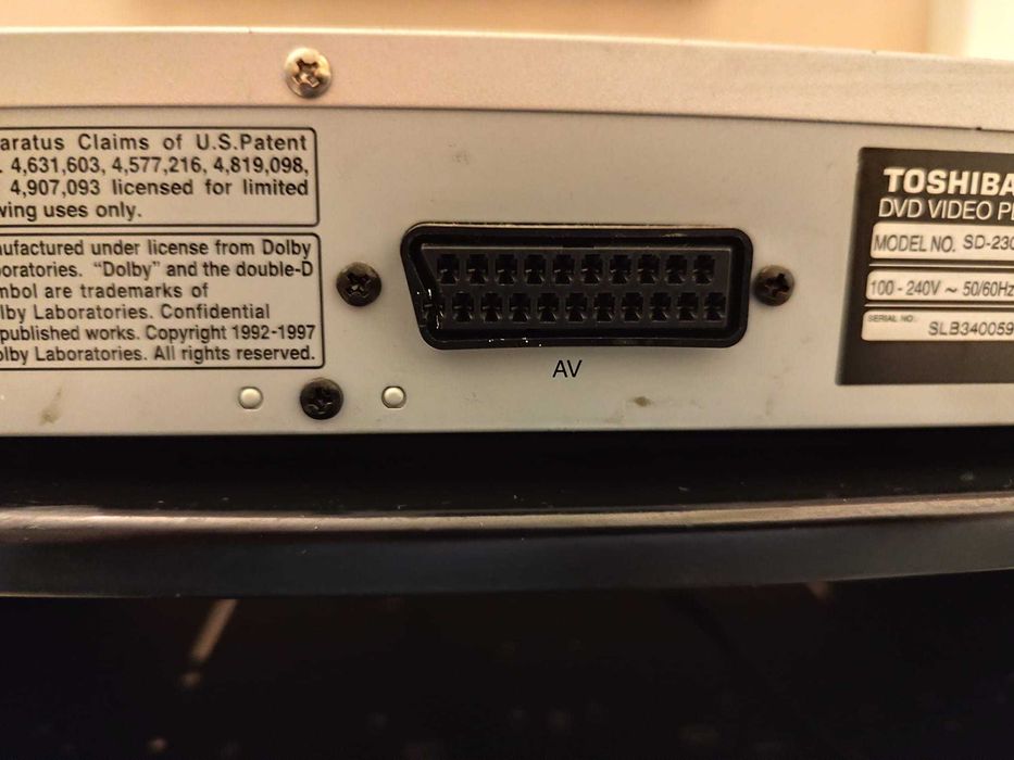 Toshiba DVD player TOSHIBA em bom estado de funcionamento