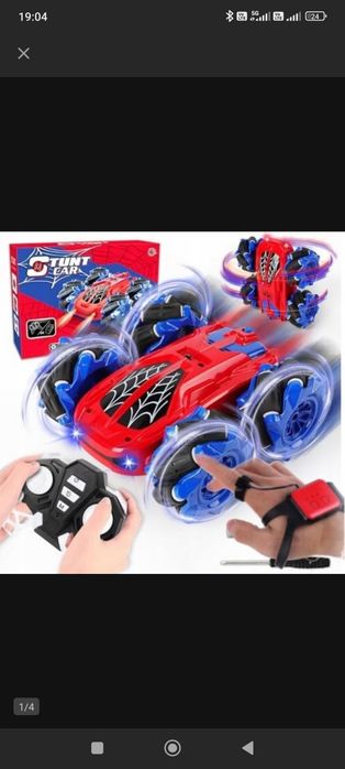 Auto zdalnie sterowane Spiderman