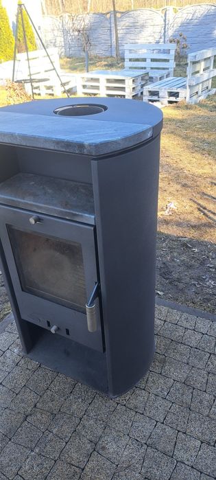 Piec kominkowy kominek koza 6KW