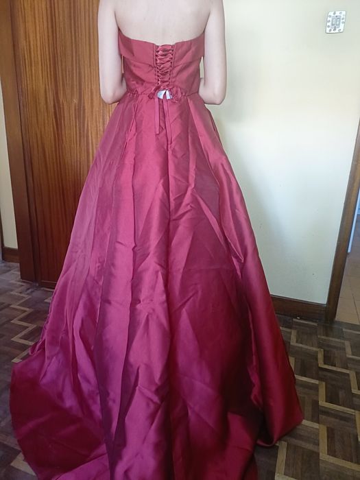 Vestido de festa com Saiote