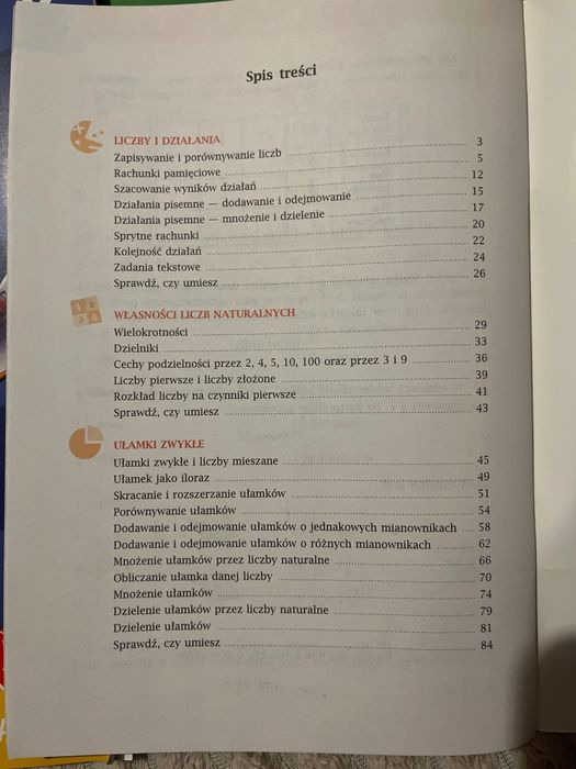 Zeszyt ćwiczeń matematyka