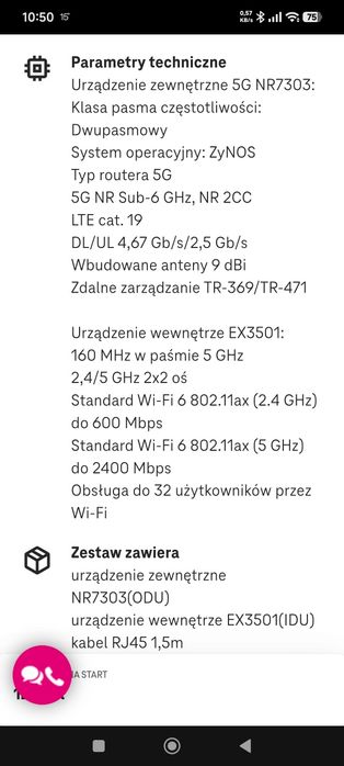 Router z anteną zewnętrzną SIM wifi 6