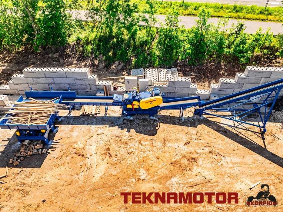 Stacjonarny rębak bębnowy Skorpion 650 EB/2 - "Teknamotor Sp. z o.o."