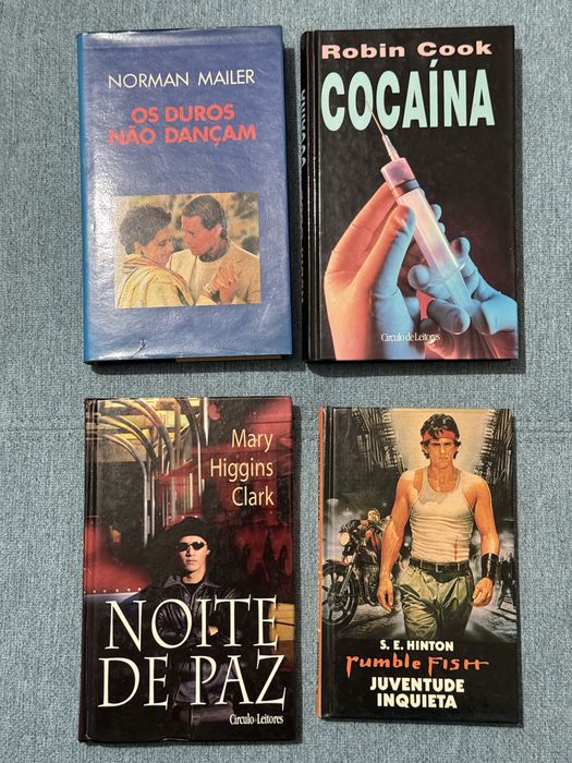 Livros praticamente novos a 1€ cada
