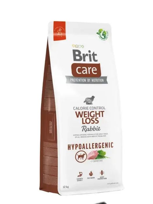 Brit Care Dog Hypoallergenic Weight Loss корм для собак 12кг ( кролик